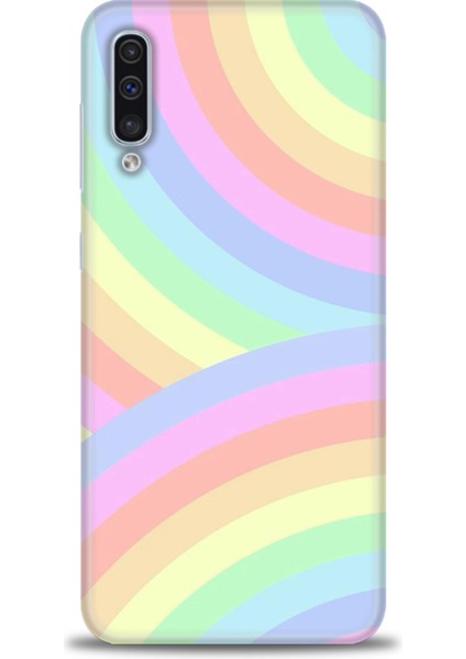 Samsung Galaxy A50 Hd Baskılı Kılıf + Seramik Tam Kaplayan Ekran Koruyucu 425
