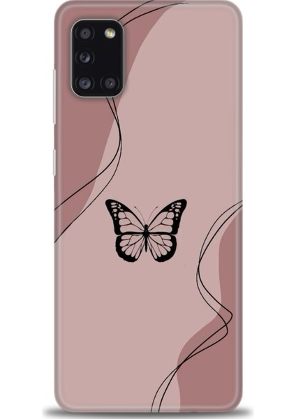 Samsung Galaxy A31 Hd Baskılı Kılıf + Seramik Tam Kaplayan Ekran Koruyucu 183