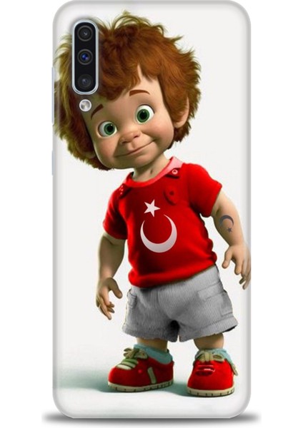 Samsung Galaxy A50S Hd Baskılı Kılıf + Seramik Tam Kaplayan Ekran Koruyucu 247