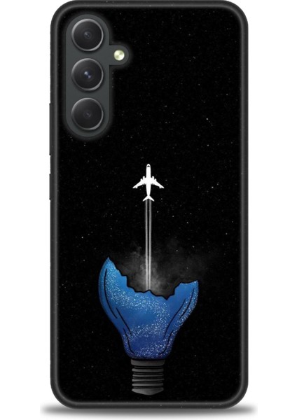 Samsung Galaxy A54 Hd Baskılı Kılıf + Seramik Tam Kaplayan Ekran Koruyucu 383