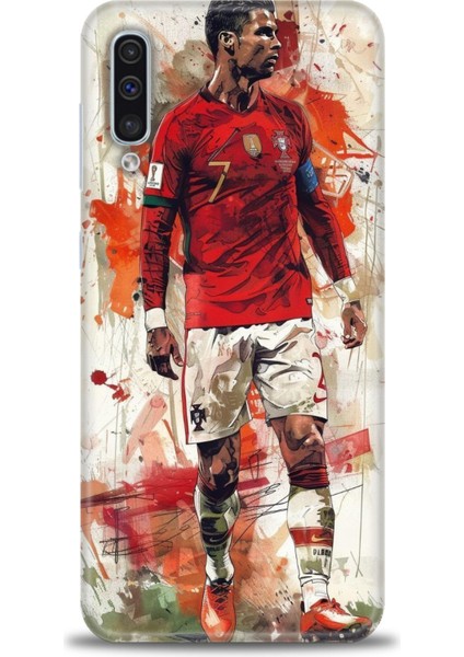 Samsung Galaxy A50S Hd Baskılı Kılıf + Seramik Tam Kaplayan Ekran Koruyucu 2