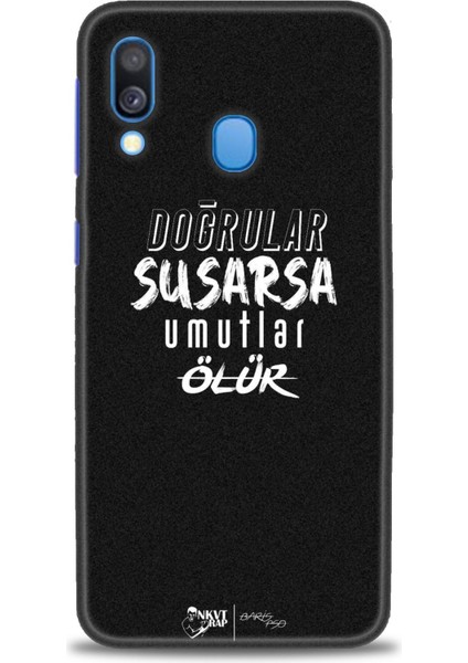 Samsung Galaxy A40 Hd Baskılı Kılıf + Seramik Tam Kaplayan Ekran Koruyucu 395
