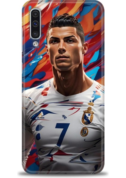 Samsung Galaxy A30S Hd Baskılı Kılıf + Seramik Tam Kaplayan Ekran Koruyucu 6