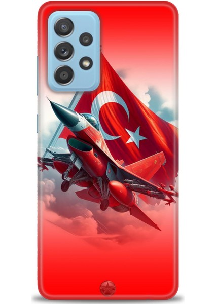 Samsung Galaxy A52S 5g Hd Baskılı Kılıf + Seramik Tam Kaplayan Ekran Koruyucu 38