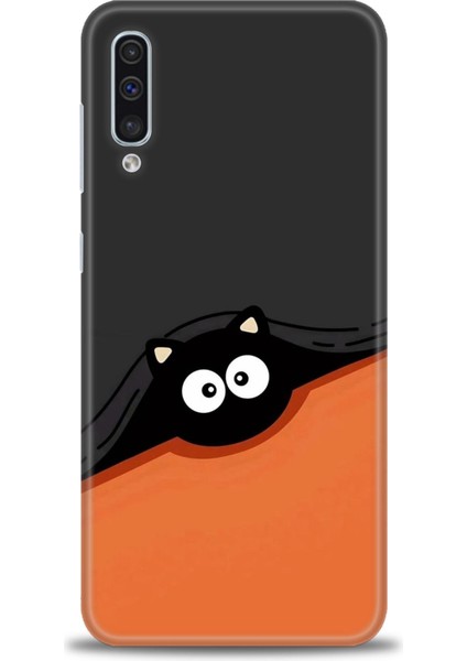 Samsung Galaxy A50S Hd Baskılı Kılıf + Seramik Tam Kaplayan Ekran Koruyucu 80
