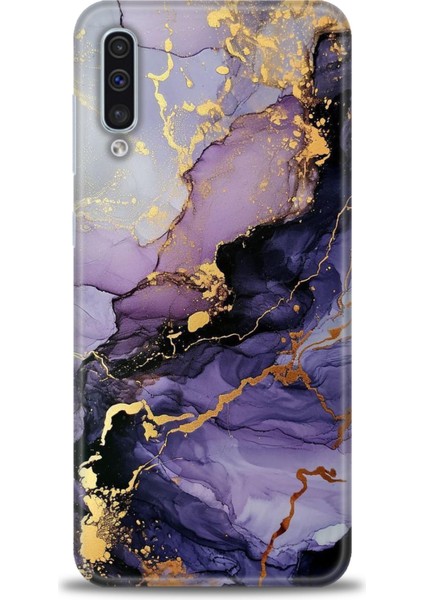 Samsung Galaxy A30S Hd Baskılı Kılıf + Seramik Tam Kaplayan Ekran Koruyucu 315