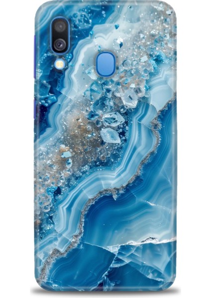 Samsung Galaxy A40 Hd Baskılı Kılıf + Seramik Tam Kaplayan Ekran Koruyucu 317