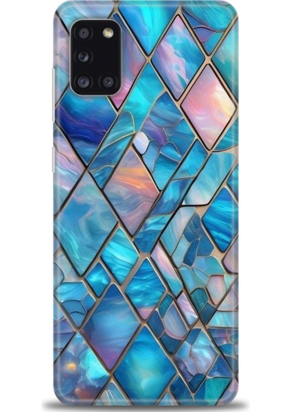 Samsung Galaxy A31 Hd Baskılı Kılıf + Seramik Tam Kaplayan Ekran Koruyucu 338