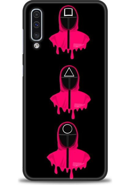 Samsung Galaxy A50 Hd Baskılı Kılıf + Seramik Tam Kaplayan Ekran Koruyucu 284