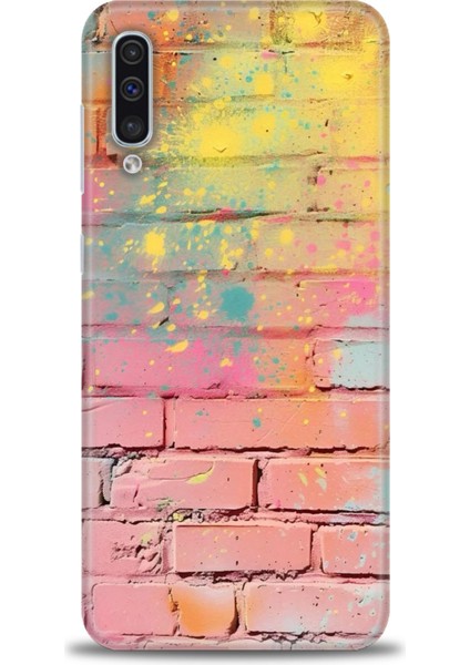 Samsung Galaxy A30S Hd Baskılı Kılıf + Seramik Tam Kaplayan Ekran Koruyucu 432