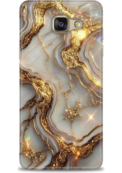 Samsung Galaxy A3 2016 Hd Baskılı Kılıf + Seramik Tam Kaplayan Ekran Koruyucu 313