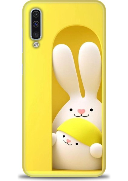 Samsung Galaxy A50 Hd Baskılı Kılıf + Seramik Tam Kaplayan Ekran Koruyucu 72