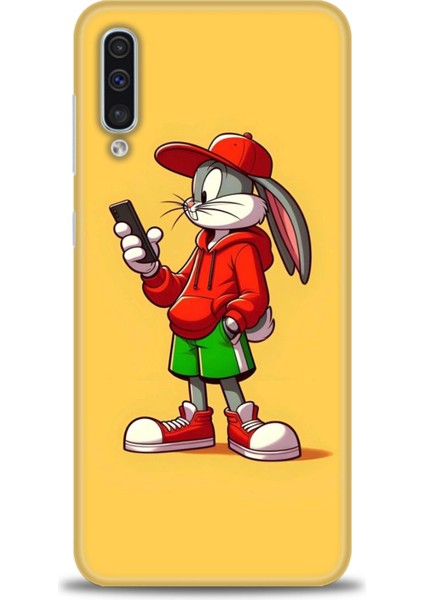 Samsung Galaxy A50S Hd Baskılı Kılıf + Seramik Tam Kaplayan Ekran Koruyucu 401