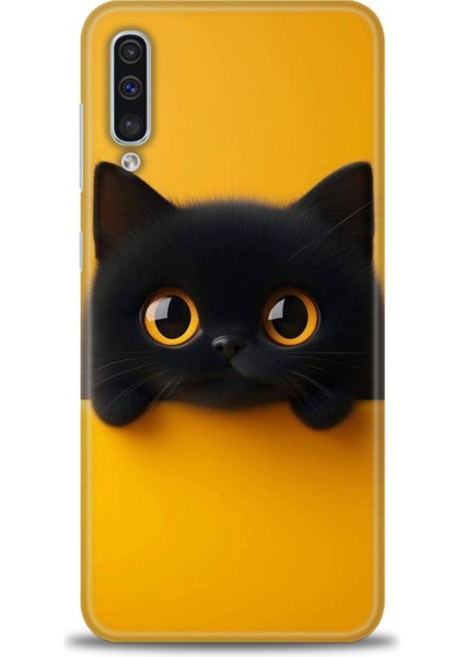 Samsung Galaxy A50 Hd Baskılı Kılıf + Seramik Tam Kaplayan Ekran Koruyucu 64