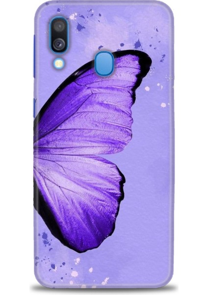 Samsung Galaxy A40 Hd Baskılı Kılıf + Seramik Tam Kaplayan Ekran Koruyucu 299
