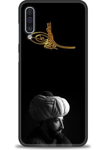 Samsung Galaxy A30S Hd Baskılı Kılıf + Seramik Tam Kaplayan Ekran Koruyucu 465