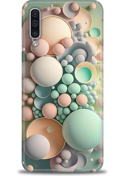 Samsung Galaxy A50 Hd Baskılı Kılıf + Seramik Tam Kaplayan Ekran Koruyucu 347