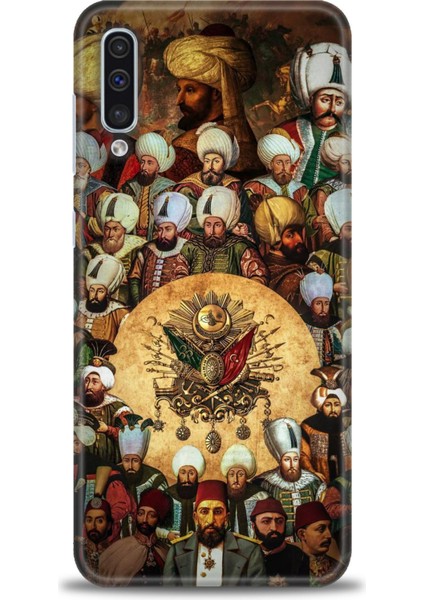 Samsung Galaxy A50 Hd Baskılı Kılıf + Seramik Tam Kaplayan Ekran Koruyucu 468