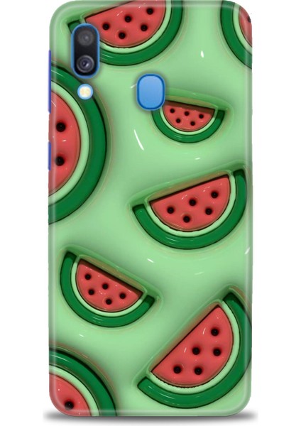Samsung Galaxy A40 Hd Baskılı Kılıf + Seramik Tam Kaplayan Ekran Koruyucu 118