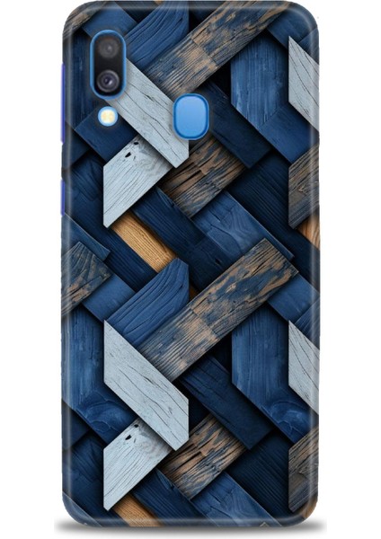 Samsung Galaxy A40 Hd Baskılı Kılıf + Seramik Tam Kaplayan Ekran Koruyucu 322