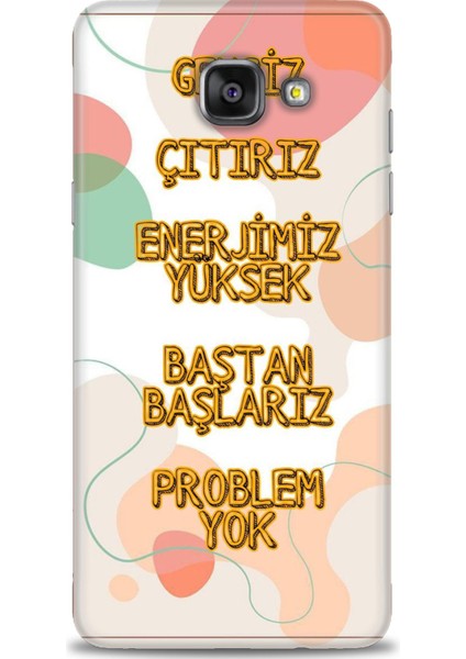 Samsung Galaxy A5 2016 Hd Baskılı Kılıf + Seramik Tam Kaplayan Ekran Koruyucu 170