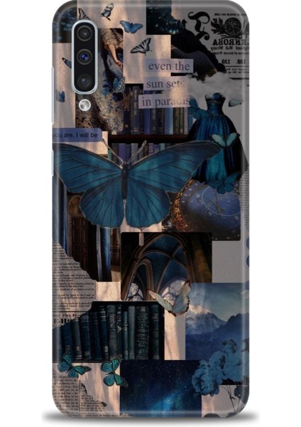Samsung Galaxy A50 Hd Baskılı Kılıf + Seramik Tam Kaplayan Ekran Koruyucu 207