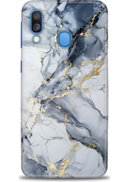Samsung Galaxy A40 Hd Baskılı Kılıf + Seramik Tam Kaplayan Ekran Koruyucu 319