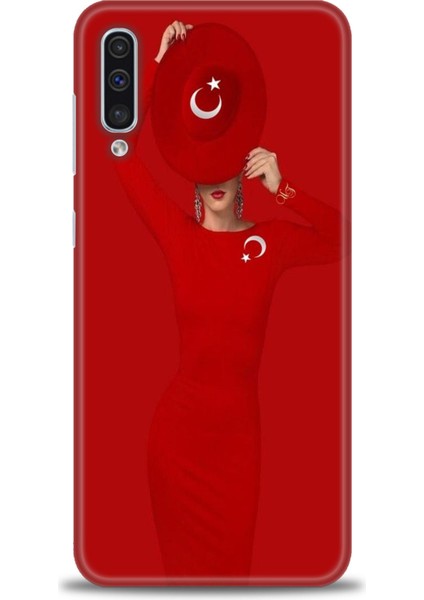 Samsung Galaxy A50S Hd Baskılı Kılıf + Seramik Tam Kaplayan Ekran Koruyucu 241