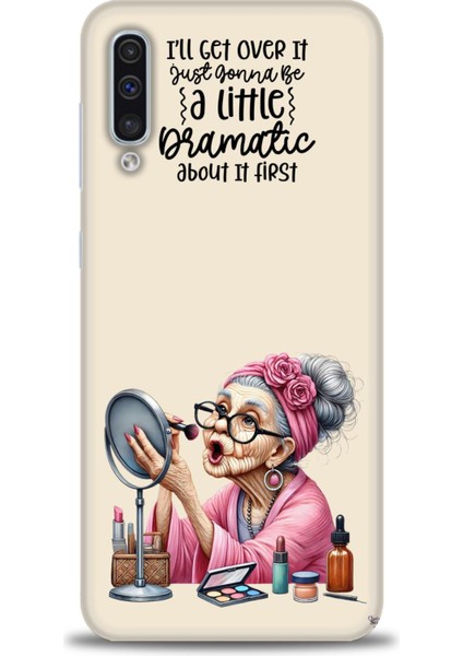 Samsung Galaxy A30S Hd Baskılı Kılıf + Seramik Tam Kaplayan Ekran Koruyucu 48