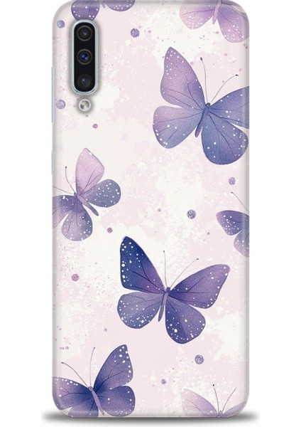 Samsung Galaxy A30S Hd Baskılı Kılıf + Seramik Tam Kaplayan Ekran Koruyucu 291