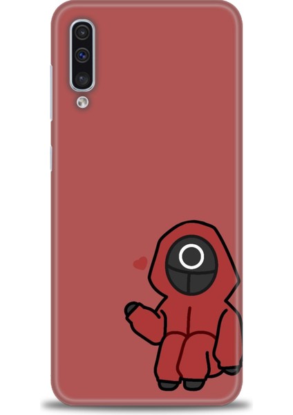 Samsung Galaxy A50 Hd Baskılı Kılıf + Seramik Tam Kaplayan Ekran Koruyucu 288