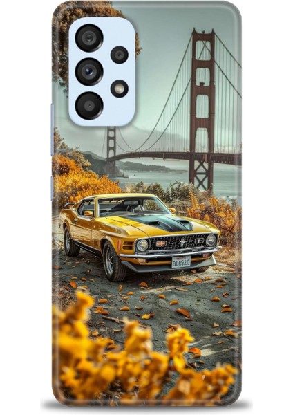 Samsung Galaxy A53 5g Hd Baskılı Kılıf + Seramik Tam Kaplayan Ekran Koruyucu 105