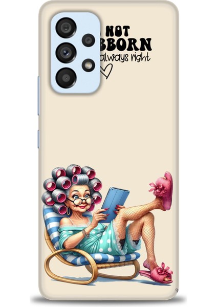 Samsung Galaxy A73 5g Hd Baskılı Kılıf + Seramik Tam Kaplayan Ekran Koruyucu 49