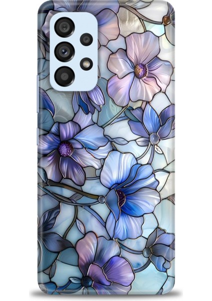 Samsung Galaxy A73 5g Hd Baskılı Kılıf + Seramik Tam Kaplayan Ekran Koruyucu 333