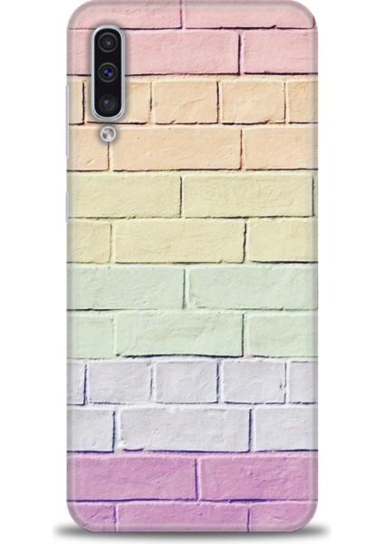 Samsung Galaxy A50S Hd Baskılı Kılıf + Seramik Tam Kaplayan Ekran Koruyucu 434