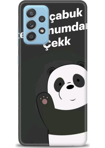 Samsung Galaxy A52S 5g Hd Baskılı Kılıf + Seramik Tam Kaplayan Ekran Koruyucu 156
