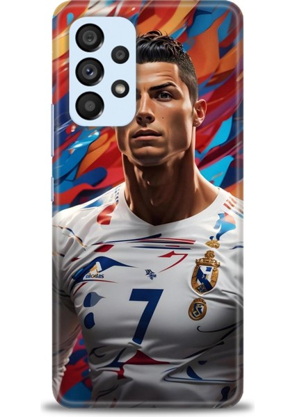 Samsung Galaxy A53 5g Hd Baskılı Kılıf + Seramik Tam Kaplayan Ekran Koruyucu 6
