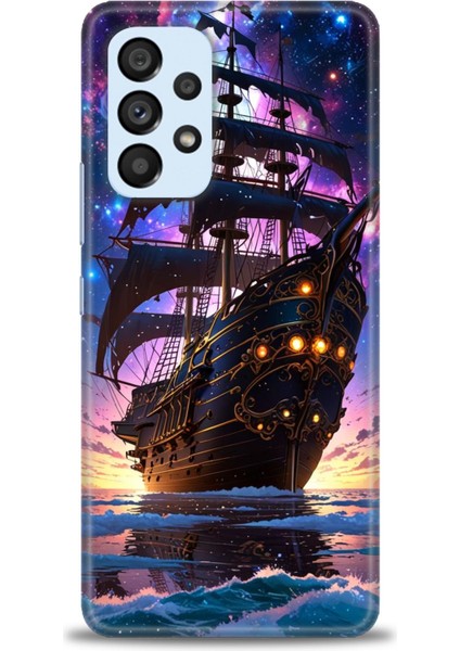 Samsung Galaxy A73 5g Hd Baskılı Kılıf + Seramik Tam Kaplayan Ekran Koruyucu 236