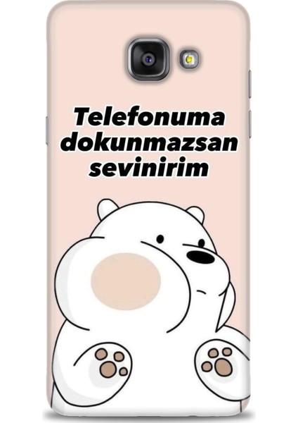 Samsung Galaxy A5 2016 Hd Baskılı Kılıf + Seramik Tam Kaplayan Ekran Koruyucu 158