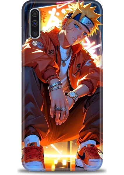Samsung Galaxy A30S Hd Baskılı Kılıf + Seramik Tam Kaplayan Ekran Koruyucu 252