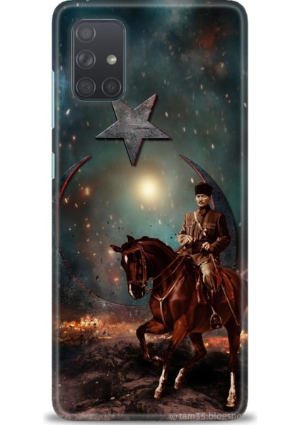 Samsung Galaxy A71 Hd Baskılı Kılıf + Seramik Tam Kaplayan Ekran Koruyucu 25