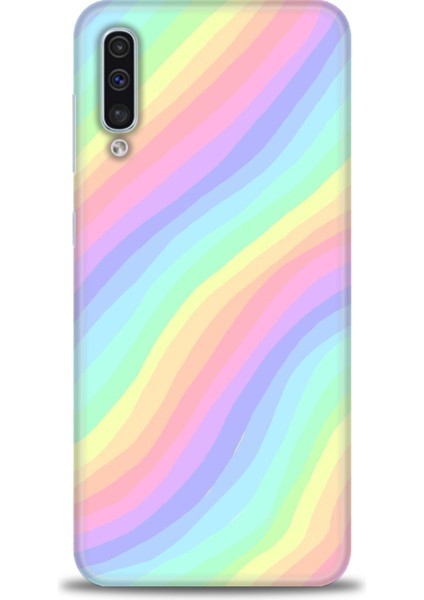 Samsung Galaxy A30S Hd Baskılı Kılıf + Seramik Tam Kaplayan Ekran Koruyucu 427