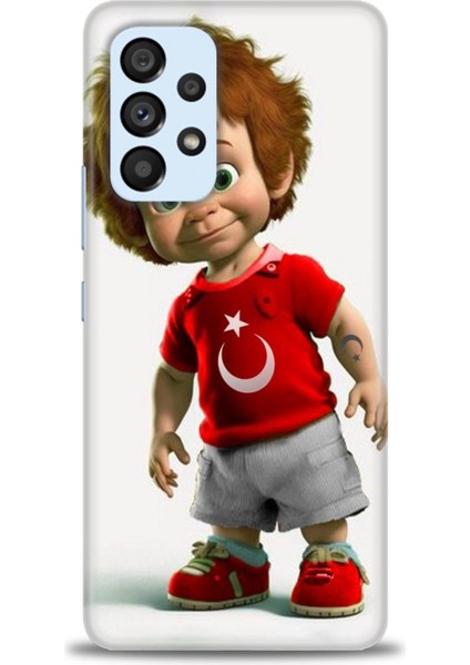 Samsung Galaxy A53 5g Hd Baskılı Kılıf + Seramik Tam Kaplayan Ekran Koruyucu 247