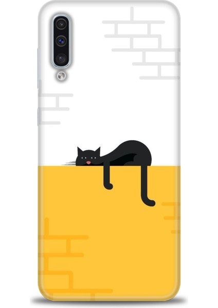 Samsung Galaxy A50 Hd Baskılı Kılıf + Seramik Tam Kaplayan Ekran Koruyucu 79