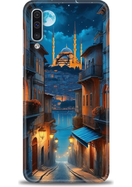 Samsung Galaxy A50S Hd Baskılı Kılıf + Seramik Tam Kaplayan Ekran Koruyucu 221