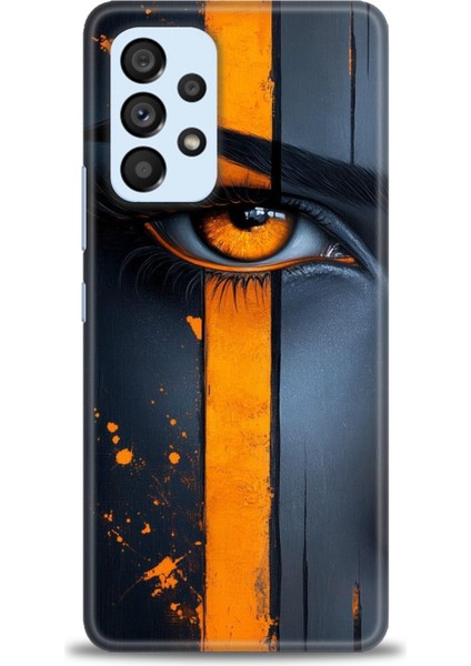 Samsung Galaxy A53 5g Hd Baskılı Kılıf + Seramik Tam Kaplayan Ekran Koruyucu 142