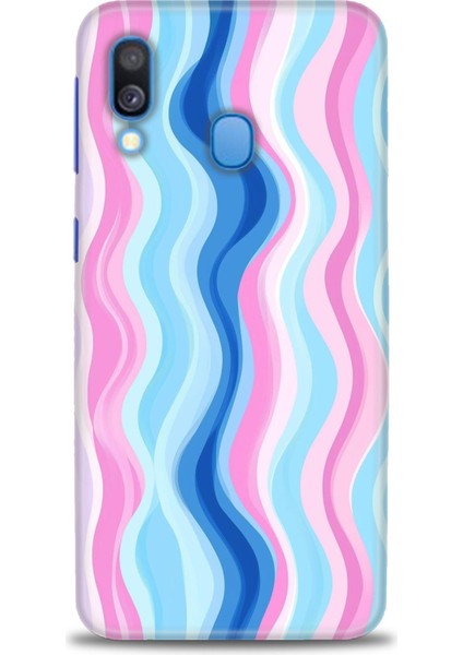 Samsung Galaxy A40 Hd Baskılı Kılıf + Seramik Tam Kaplayan Ekran Koruyucu 429
