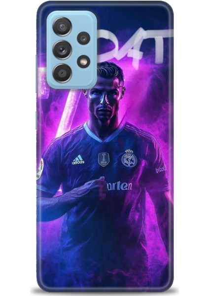 Samsung Galaxy A52S 5g Hd Baskılı Kılıf + Seramik Tam Kaplayan Ekran Koruyucu 9