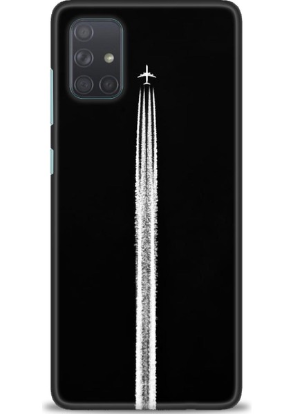 Samsung Galaxy A71 Hd Baskılı Kılıf + Seramik Tam Kaplayan Ekran Koruyucu 387