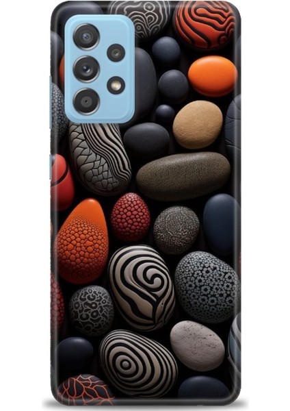 Samsung Galaxy A52S 5g Hd Baskılı Kılıf + Seramik Tam Kaplayan Ekran Koruyucu 344